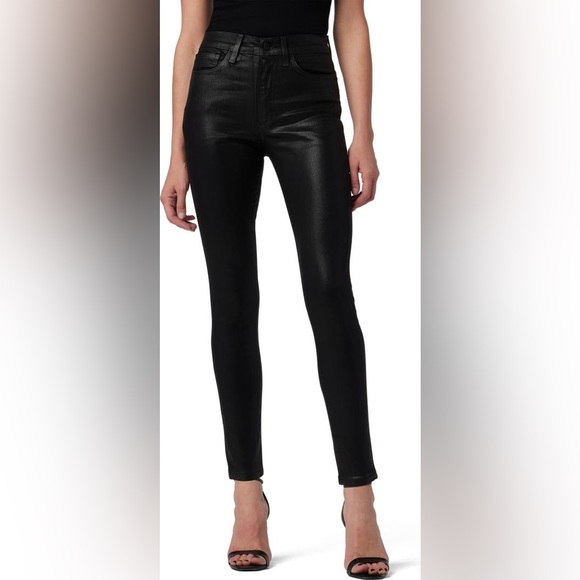 Joe's Jeans Jeans Joes Coated High Rise Skinny Ankle Jeansjoes